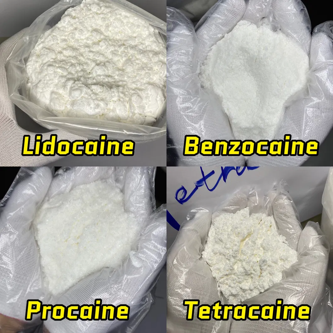 Europe, Brasil, USA, Australia...., 99.9% Pure Lidocaina/Lidocain/Lido HCl Powder Chemical Pharmaceutical Raw Material Safe Clearence Lidocaine